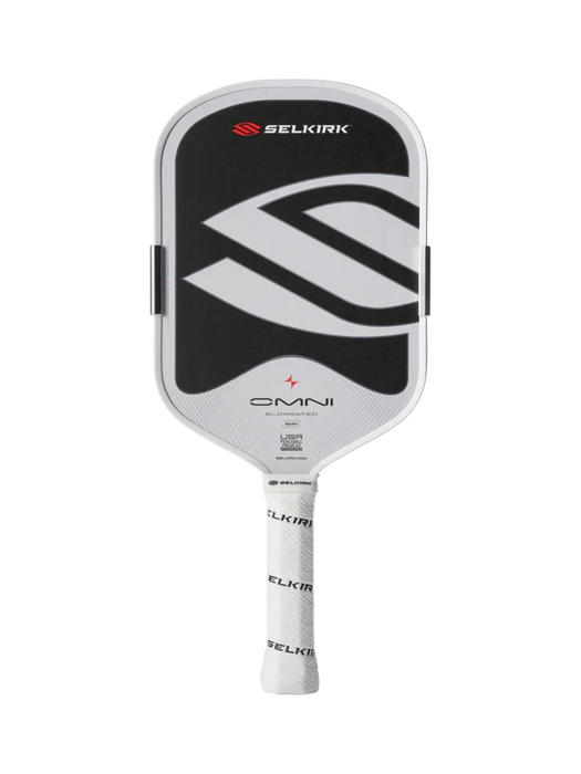 Selkirk OMNI Pickleball Paddle (Chalk)  Front View (Elongated)on sale at Badminton Warehouse