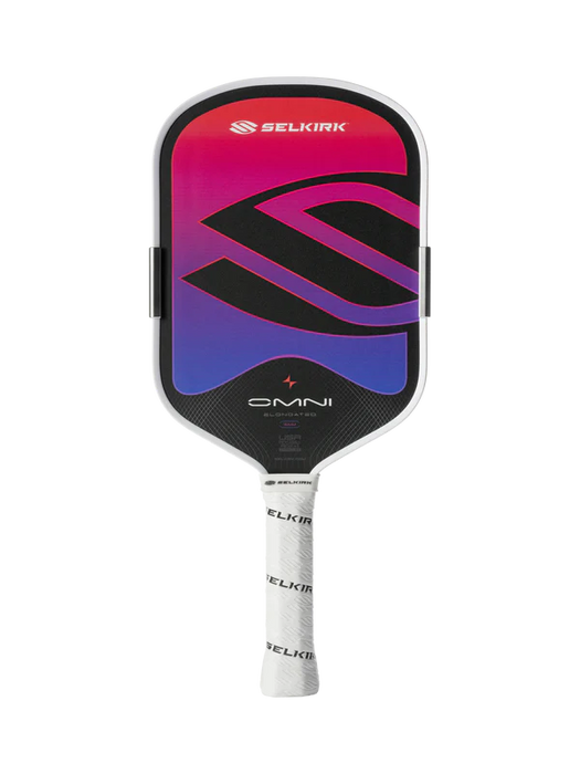 Selkirk OMNI Pickleball Paddle (Cosmic)  Front View (Elongated) on sale at Badminton Warehouse