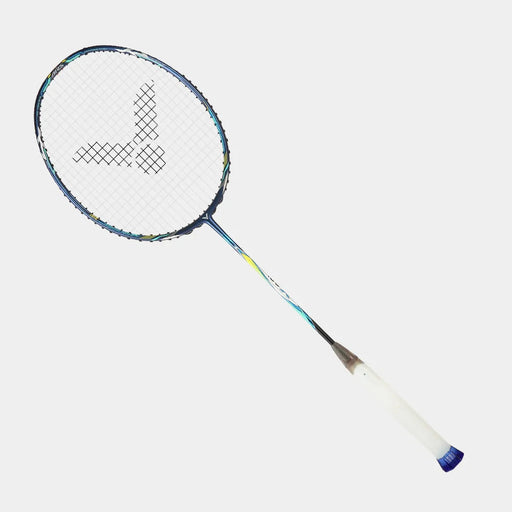 Victor Auraspeed 100X B Deep Sea Blue badminton racket — view 1