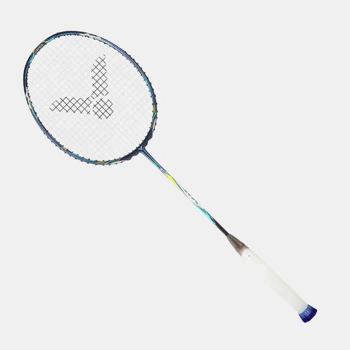 Victor Auraspeed 100X B Deep Sea Blue badminton racket — view 1