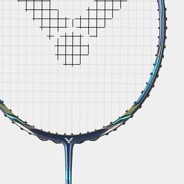 Victor Auraspeed 100X B Deep Sea Blue badminton racket — view 4