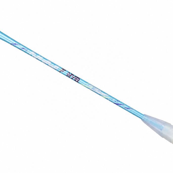 Victor Auraspeed Fantôme F HYQ M Light Blue badminton racket — Shaft and handle detail