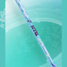 Victor Auraspeed Fantôme F HYQ M Light Blue badminton racket — HYQ shaft detail