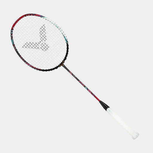 VICTOR Thruster Ryuga III CQ badminton racket, full view in Armor Black