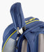 Racket storage opening and zippered grip cover on Yonex BA02612V backpack
