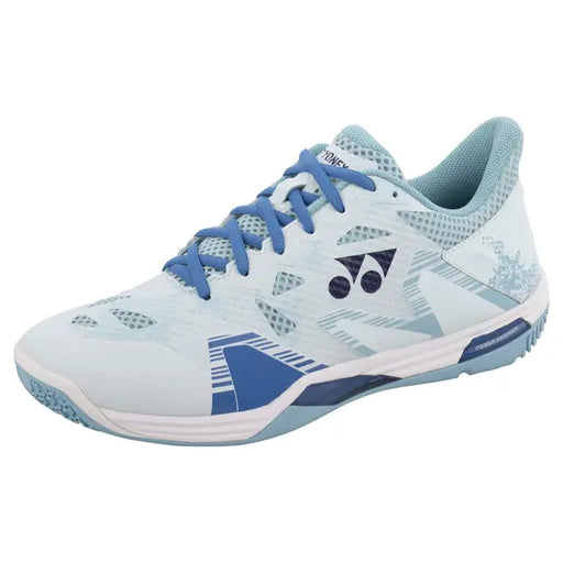 Yonex Power Cushion Eclipsion Z3 Wide Unisex Badminton Court Shoe-Light Blue on sale at Badminton Warehouse