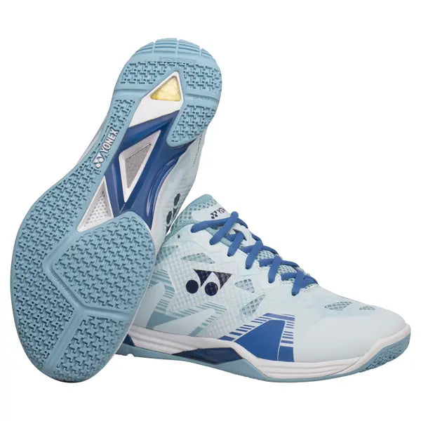 Yonex Power Cushion Eclipsion Z3 Wide Unisex Badminton Court Shoe-Light Blue on sale at Badminton Warehouse
