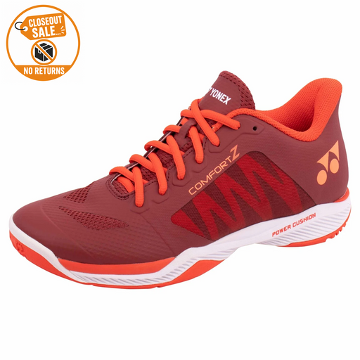 Yonex Power Cushion Comfort Z3 Men's Badminton Shoe (Dark Red) on sale at Badminton Warehouse