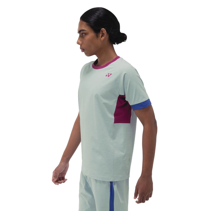 Yonex 10563 Men's Shirt (Smoke Pink) on sale at Badminton Warehouse!
