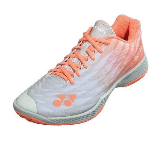 Yonex Aerus Z2 Women's Badminton Court Shoe  - Coral on sale at Badminton Warehouse