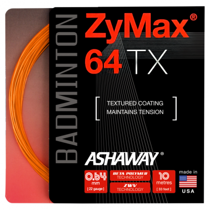 Zymax 64 TX Badminton String on sale at Badminton Warehouse