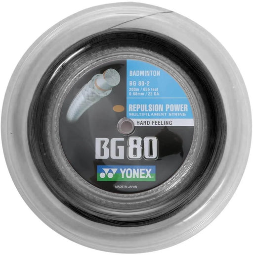 Yonex BG 80 Badminton Reel on sale at Badminton Warehouse