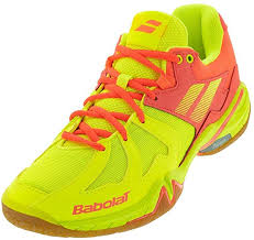 Babolat Shadow Spirit Women's Indoor Court Shoes on sale at Badminton Warehouse