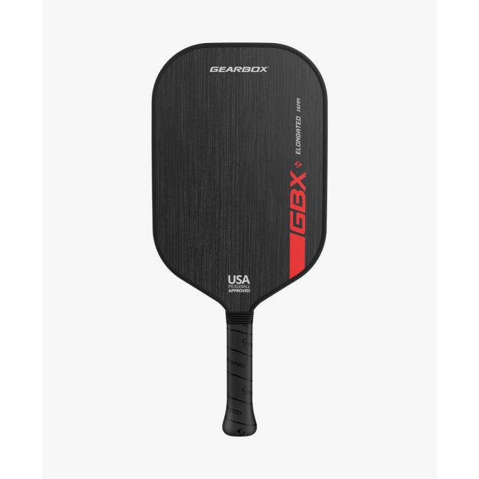 Gearbox GBX Elongated 16mm Pickleball Paddle on sale at Badminton Warehouse