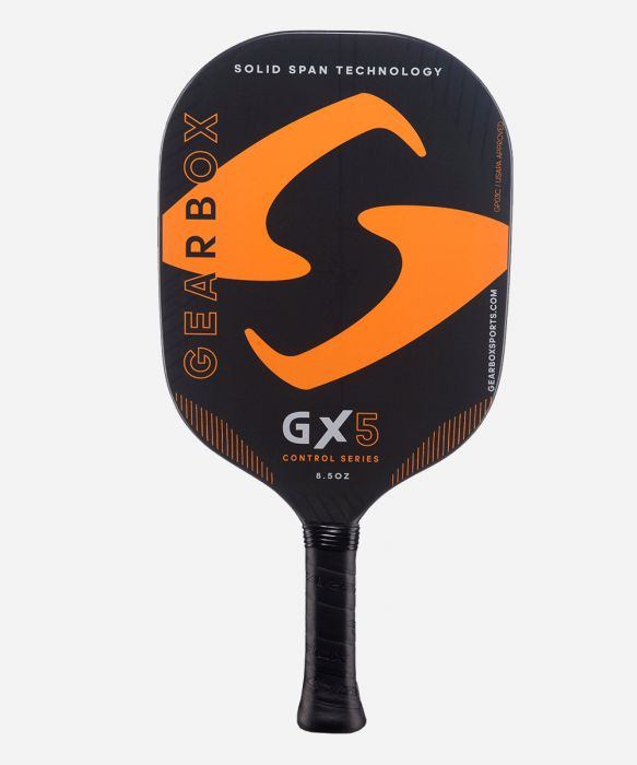 Gearbox GX5 Control Pickleball Paddle (8.5 oz) on sale at Badminton Warehouse