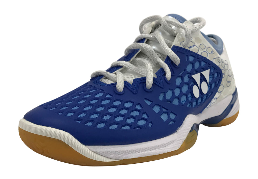 Yonex PC 03 Z LEX Ladies Badminton Shoe (Light Blue) on sale at Badminton Warehouse