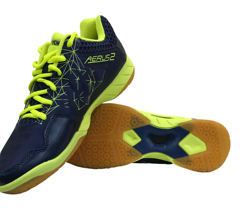 Yonex Aerus2 LX Women's Badminton Shoe-Navy Blue on sale at Badminton Warehouse