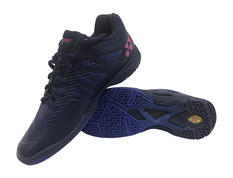 Yonex Aerus 3 LX Badminton Shoe - Navy Blue on sale at Badminton Warehouse