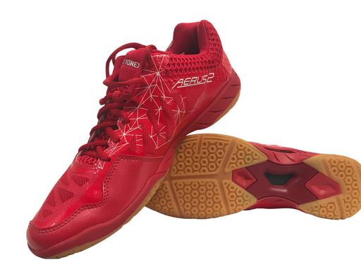 Yonex Aerus 2 MX Men's Badminton Shoe-Red on sale at Badminton Warehouse