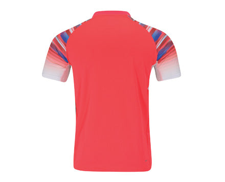Li-Ning Men's Badminton Shirt (Pink) on sale at Badminton Warehouse