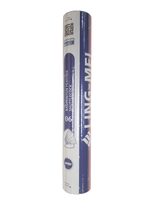 Lingmei 90 Shuttlecocks: Goose Feather Excellence on sale at Badminton Warehouse