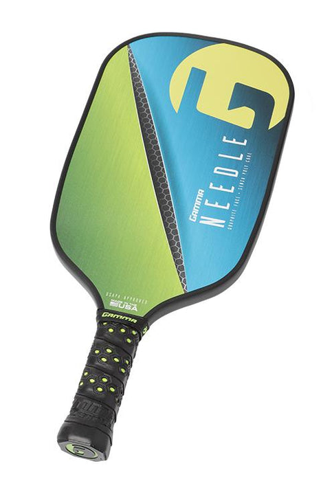 Gamma Needle Graphite Pickleball Paddle on sale at Badminton Warehouse