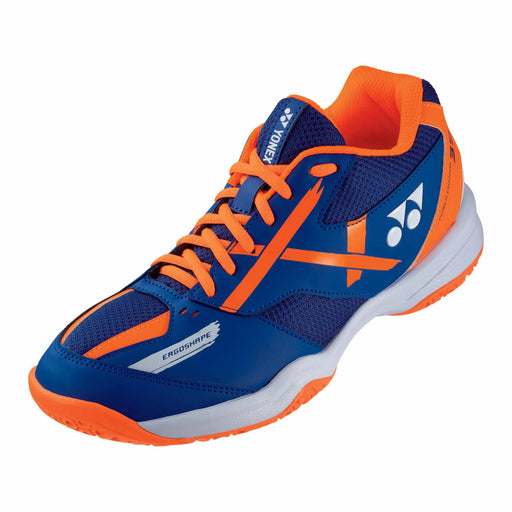 Yonex Power Cushion PC 39 (Wide) Unisex Badminton Shoe - (Blue/Orange) on sale at Badminton Warehouse