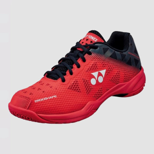 Yonex Power Cushion 50 (PC 50) Unisex Badminton Court Shoe (Red/Black) on sale at Badminton Warehouse