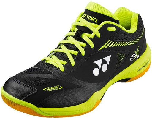 Yonex Power Cushion PC 65X2W (Wide) Black/Acid Yellow Badminton Shoes on sale at Badminton Warehouse