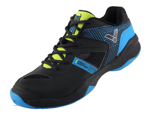Victor PS9200II C Unisex Badminton Court Shoe (Black/Blue) on sale at Badminton Warehouse