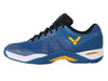 Victor S 82-BE Unisex Badminton Court Shoe (Medieval Blue) on sale at Badminton Warehouse
