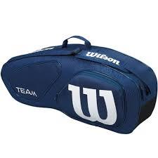 Wilson Team Racket Bag (Navy Blue) on sale at Badminton Warehouse