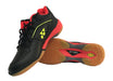 Yonex Power Cushion SHB 65Z Men's Badminton Shoe (Black/Bright Red) on sale at Badminton Warehouse
