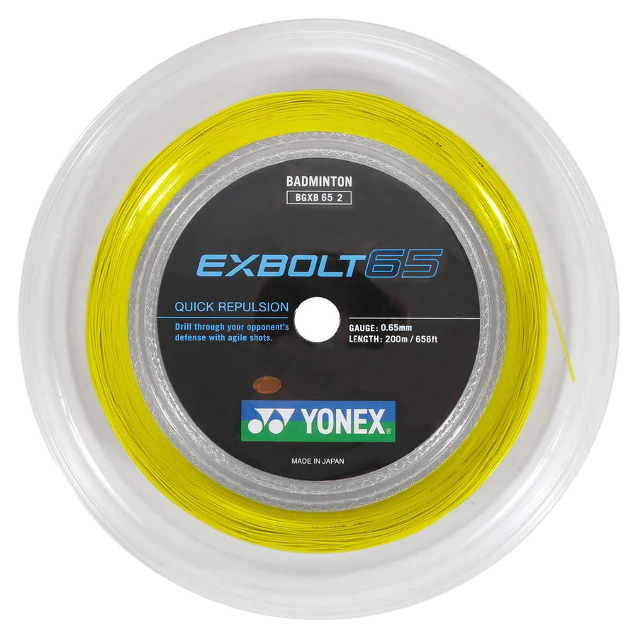 YONEX EXBOLT 65　100m Yonex_Exbolt_65_Badminton_Reel