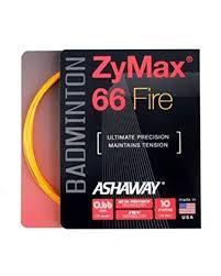 Ashaway ZyMax 66 Fire (0.66mm) Badminton String on sale at Badminton Warehouse