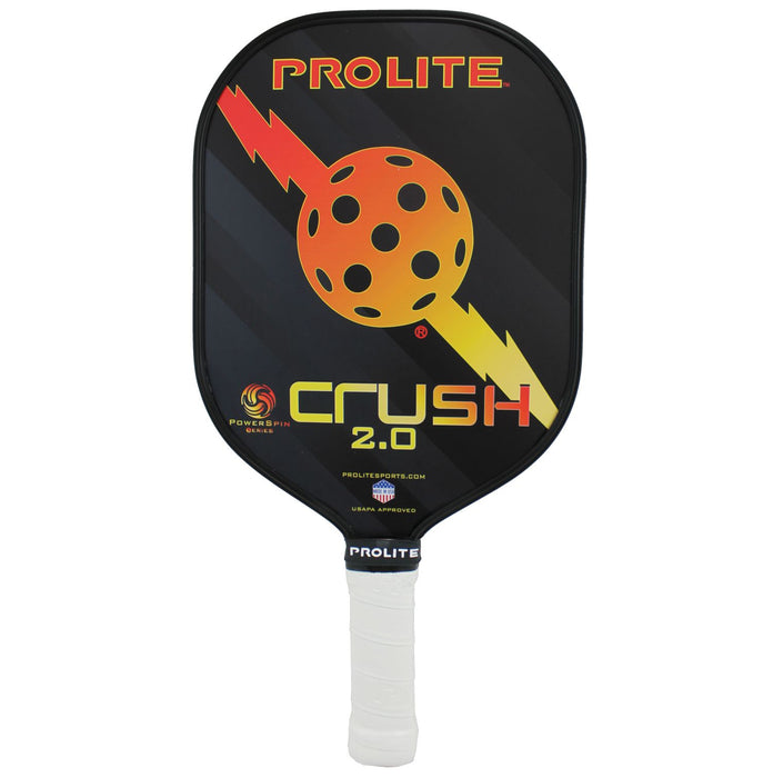 Prolite Crush Powerspin 2.0 Pickleball Paddle on sale at Badminton Warehouse