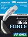 Yonex BG 66 Force Badminton String (White) on sale at Badminton Warehouse