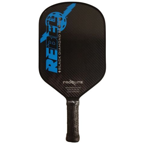 PROLITE Rebel Pro Black Diamond Series Pickleball Paddle on sale at Badminton Warehouse