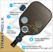 Prolite Titan Pro LX Pickleball Paddle on sale at Badminton Warehouse