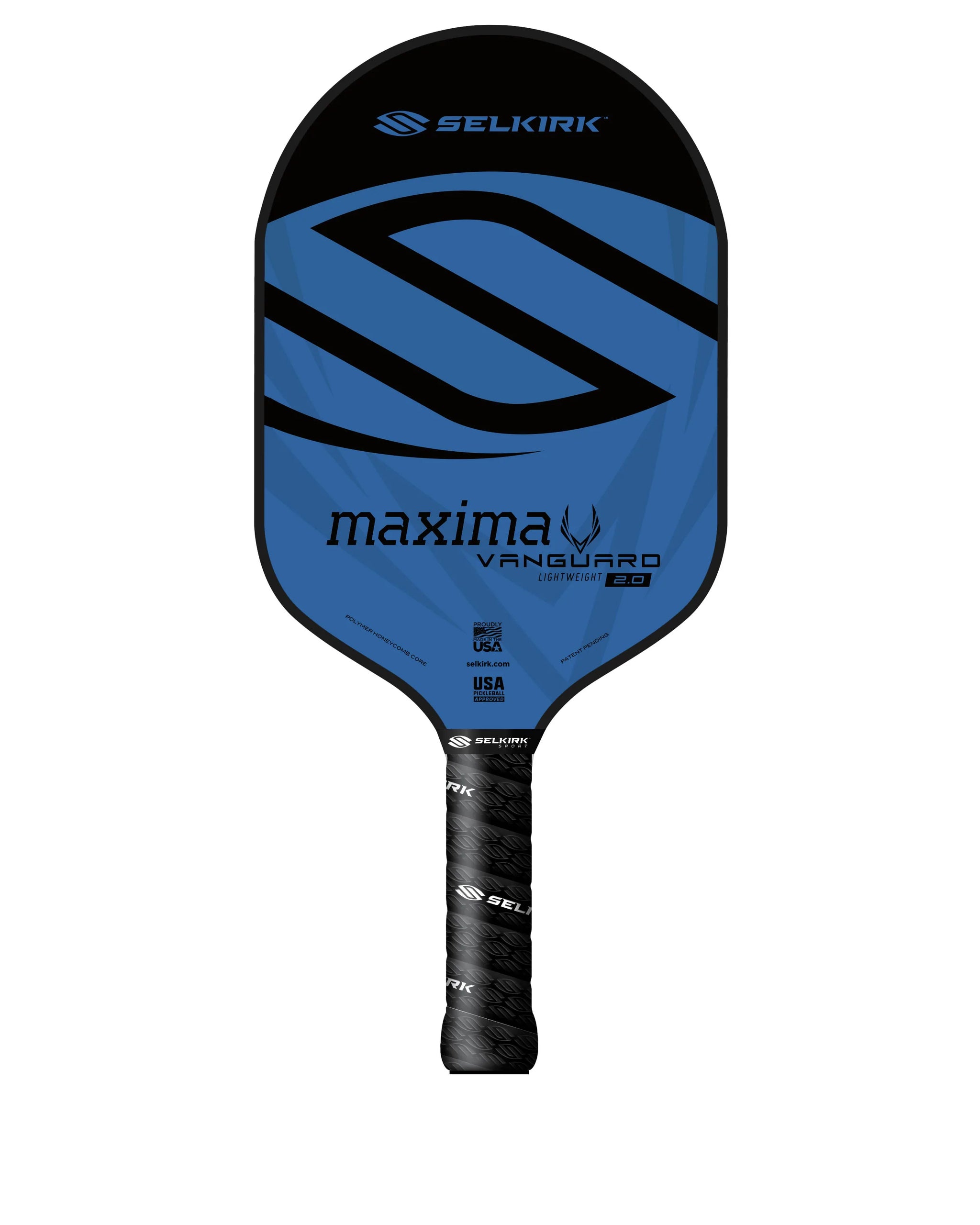 セルカーク ピックルボール パドル maxima vanguard 2.0 vanguard_maxima_light_blue_pad