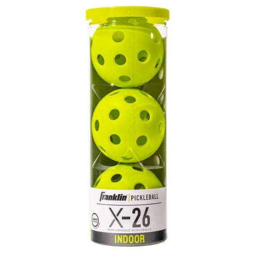 Franklin X-26 Indoor Pickleballs (3-Pack) on sale at Badminton Warehouse