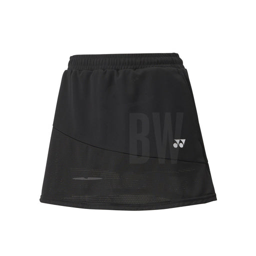 Yonex 26020 Women's Tournament Skort (Black) on sale at Badminton Warehouse