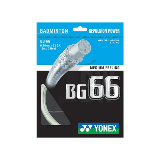 Yonex BG66 Badminton String on sale at Badminton Warehouse