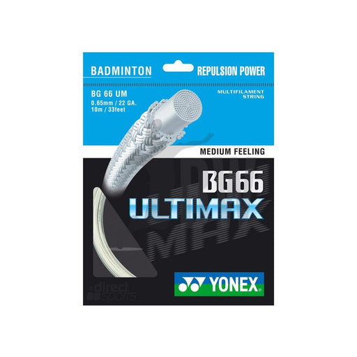 Yonex BG 66 Ultimax Badminton String on sale at Badminton Warehouse