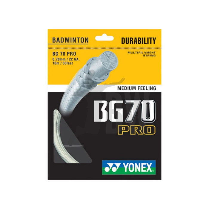Yonex BG 70 Pro Badminton String on sale at Badminton Warehouse
