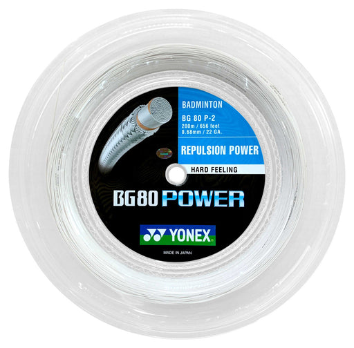 Yonex BG80 Power Badminton Reel on sale at Badminton Warehouse