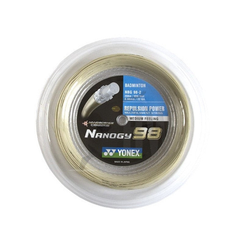 ナノジー98　x10 YONEX Badminton String NANOGY 98 – Max Sports
