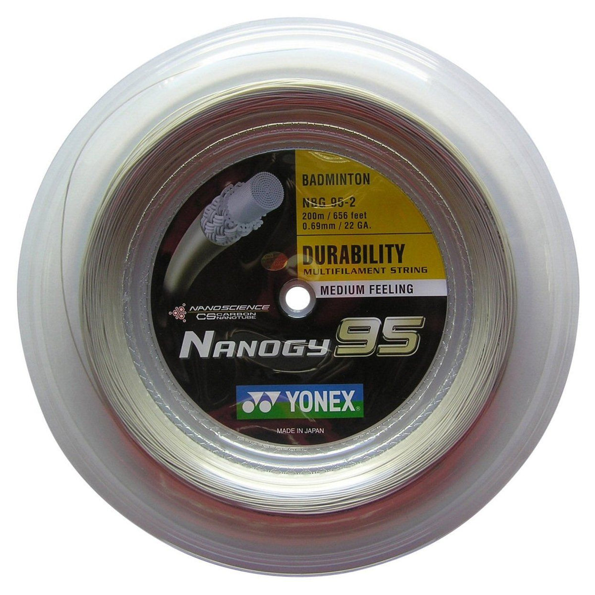 Yonex Nanogy 95 Reel for Badminton